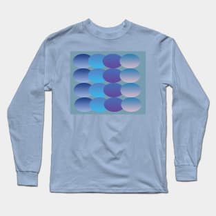 Oval gradient design Long Sleeve T-Shirt